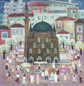 Mezquita en Razgrad, 1972 de Radi Nedelchev